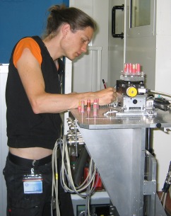Lorenz Knig (experiment at ESRF in 2008)
